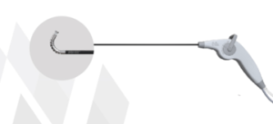 Lưỡi cắt đốt sóng cao tần Plasma, đầu đốt uốn được đến 180º dùng trong phẫu thuật nội soi cột sống 1 cổng Cannon